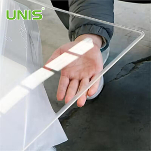 Прозрачный литой акриловый лист Unis Perspex 